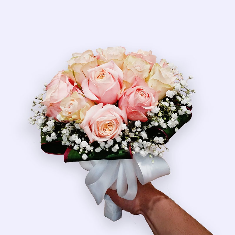 rose wedding flower bouquets